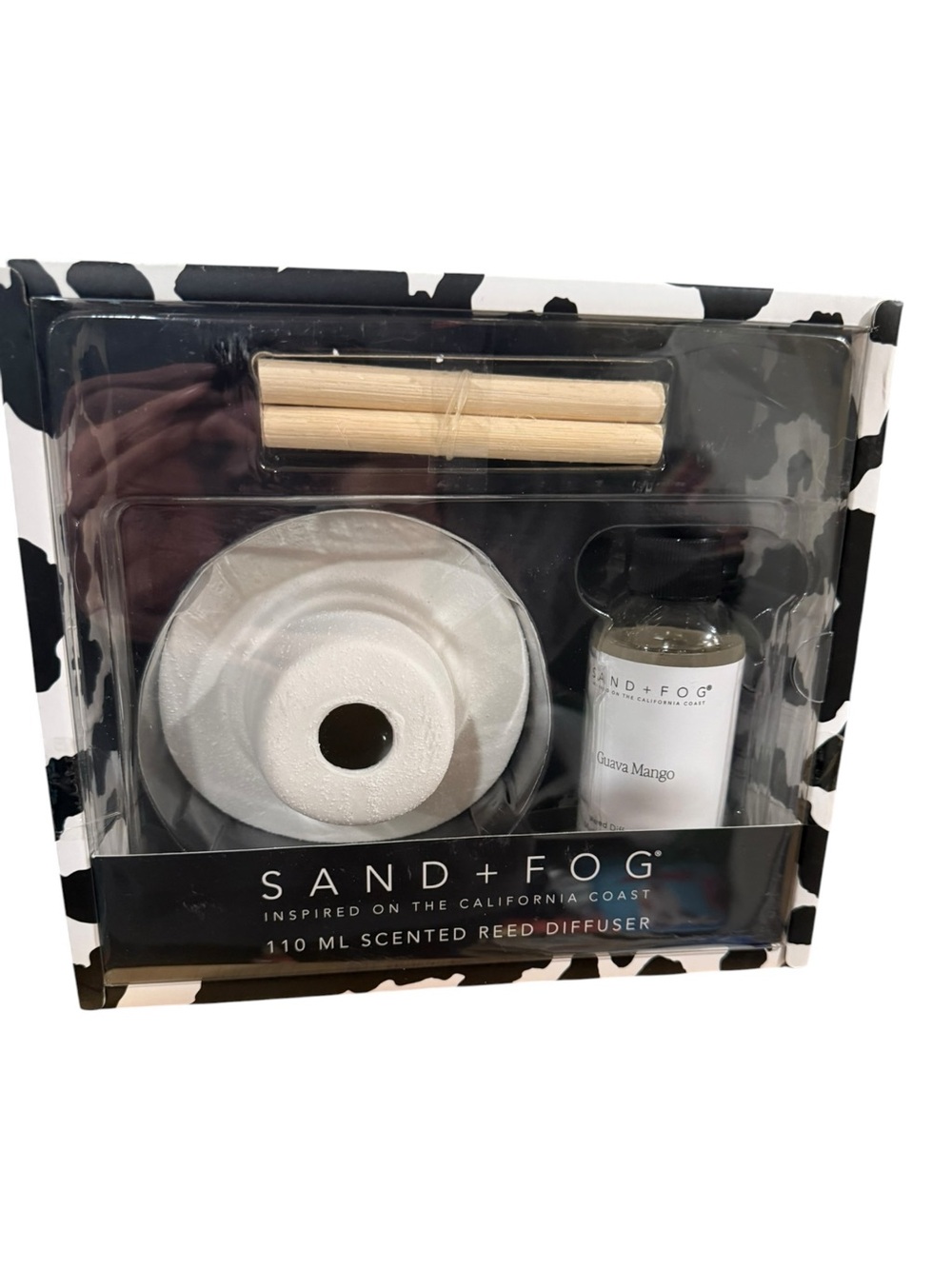 Sand + Fog Guava Mango Reed Diffuser Set 110 mL New in Box